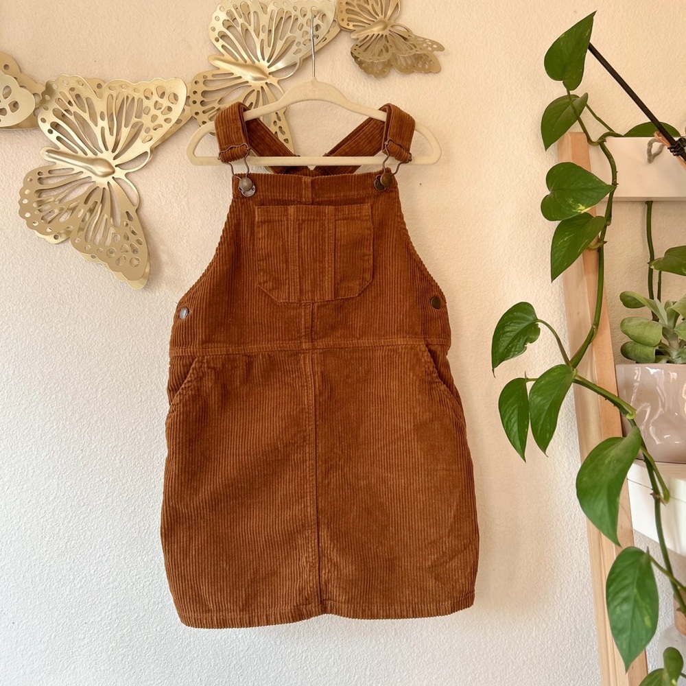 The Simple Folk Corduroy Overall Dress